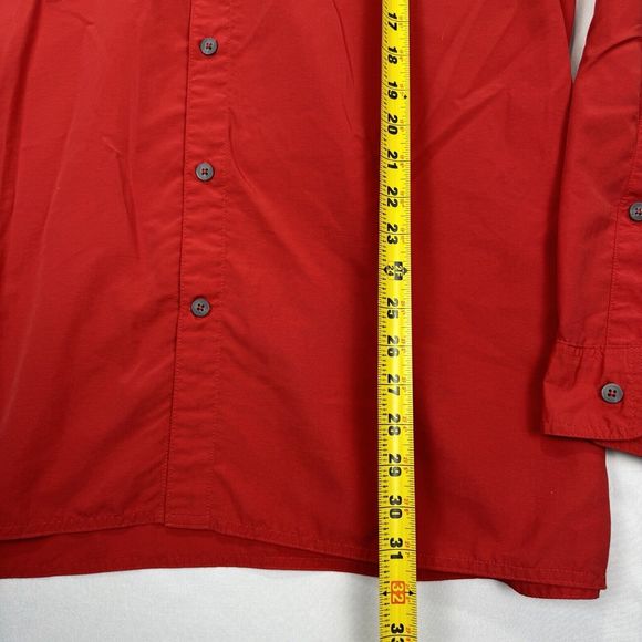 Jawbone Tackle Long Sleeve Fishing Outdoor Shirt Size XL Red Lightweight Vented - Picture 11 of 12